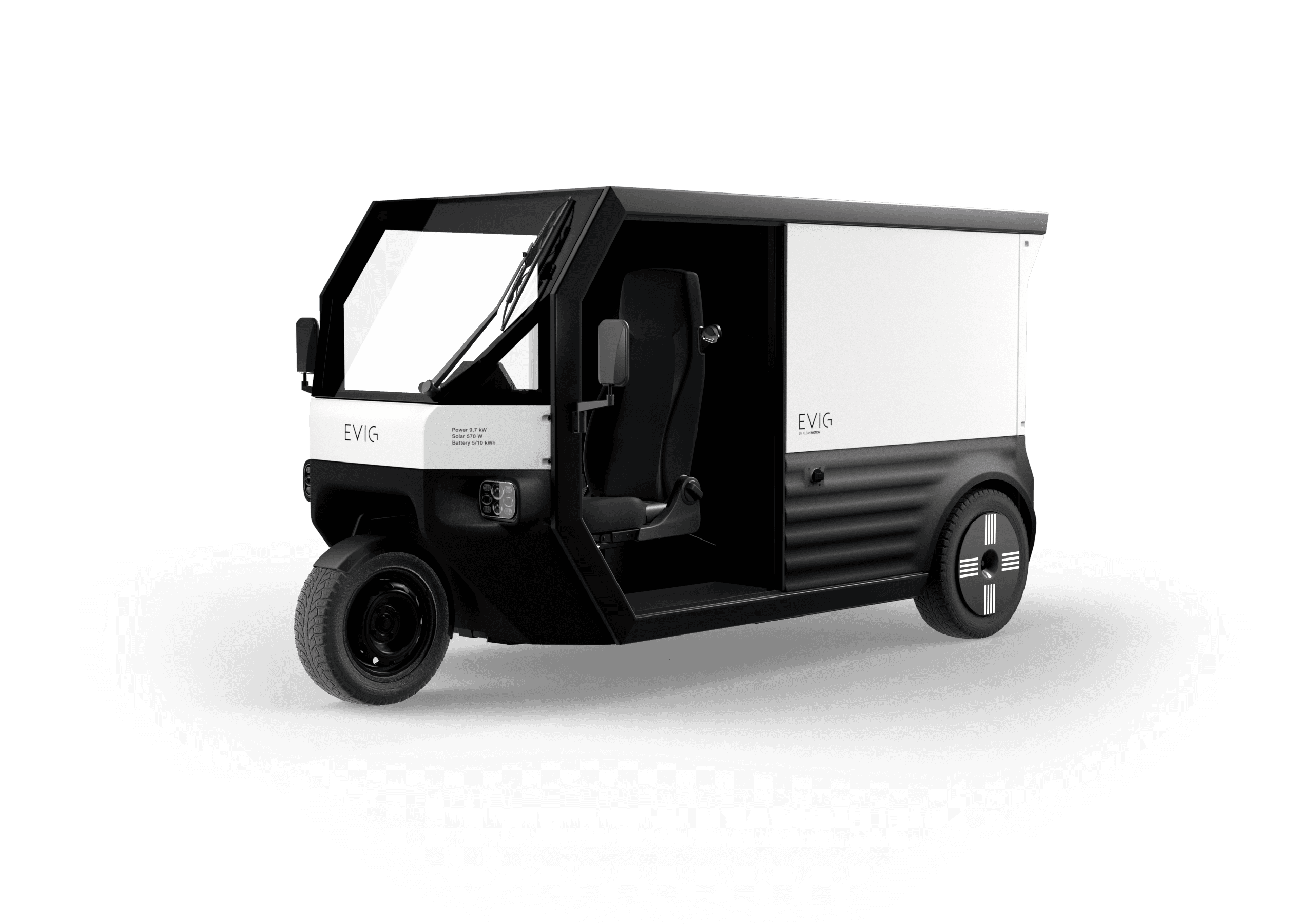 Evig vehicle from front